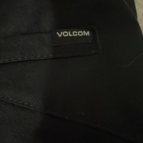 Volcom Black Athletic Shorts with Drawstring Waistband - Picture 2 of 16